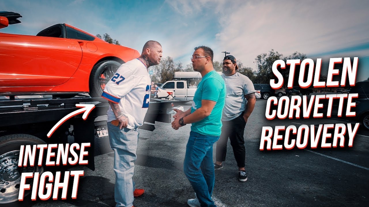 Crazy Man STEALS my Corvette! *INTENSE FIGHT to get it back*