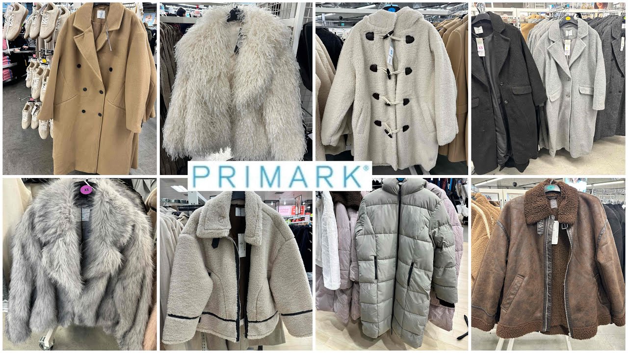 Primark women’s coats and jackets new collection / November 2024