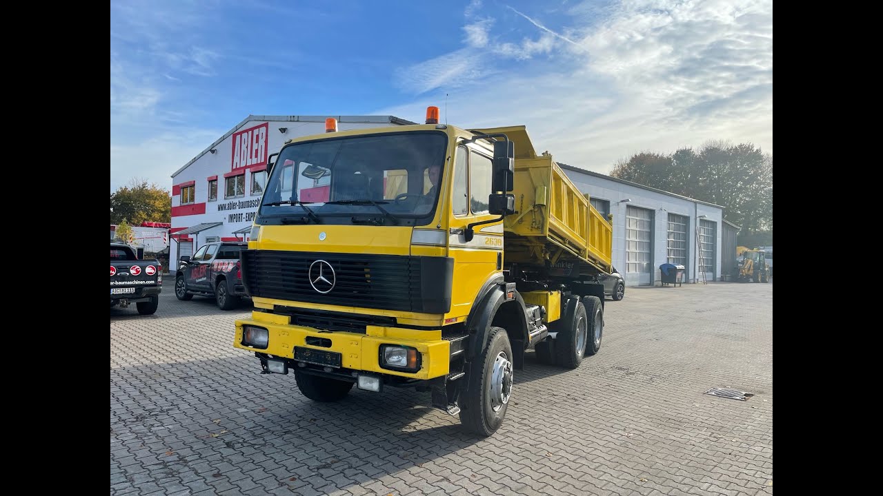 Mercedes-Benz 2638 SK 6x6 3-Seiten-Kipper