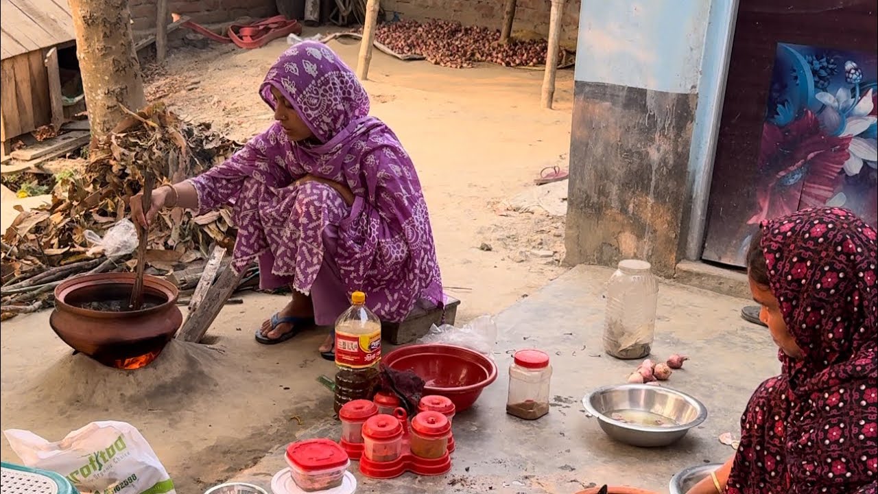 মাটির হাঁড়িতে চুইঝাল দিয়ে গরুর মাংস 