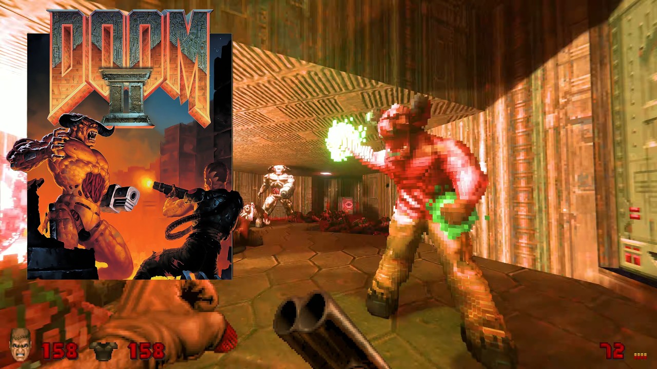 Doom II Ray Traced, 4K, Run on AMD