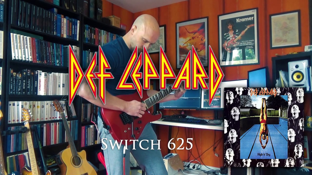 Switch 625 - Def Leppard - Guitar Cover - Jackson Dinky DK2S Sustainiac