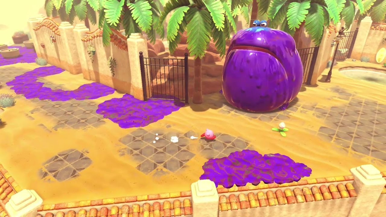 Búsqueda del Oasis (Meseta Umbralia). Kirby y la tierra olvidada