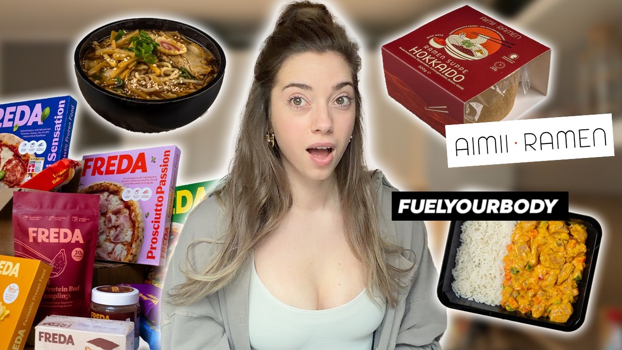 1 Woche nur FERTIGGERICHTE essen.. (schönste Woche ever lol)