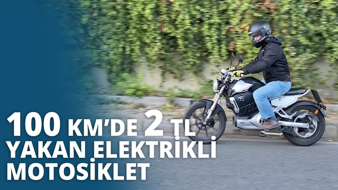 Super Soco TC Max Elektrikli Motosiklet İncelemesi