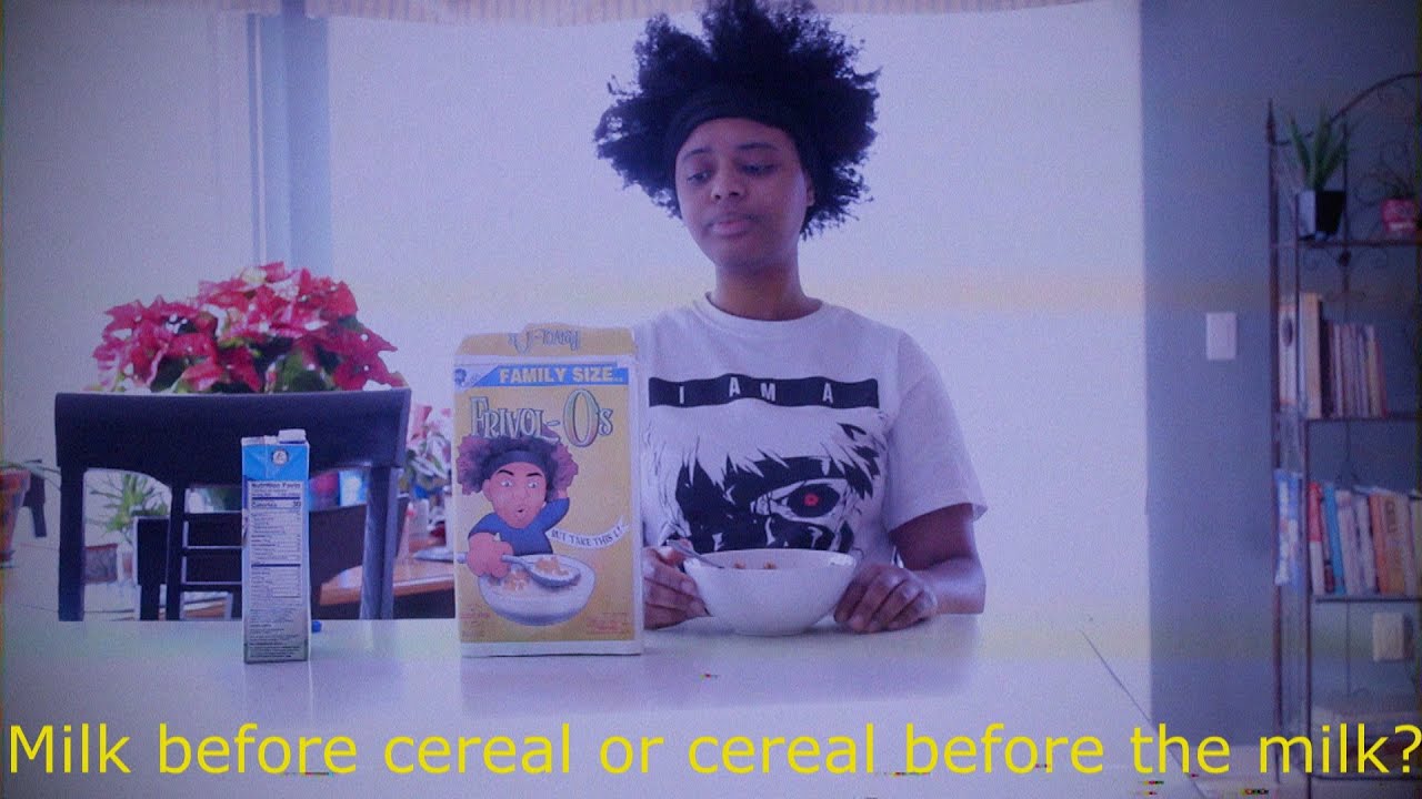 FrivolousShara - milk before cereal or cereal before the milk (Official Music Video)