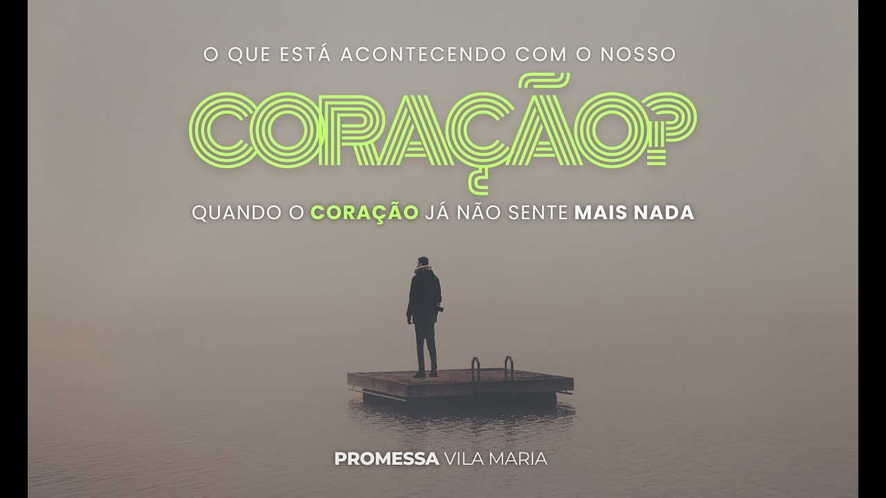 “Quando o coração já não sente mais nada” | Pr. Adelmilson Julio Pereira | 07/03/26