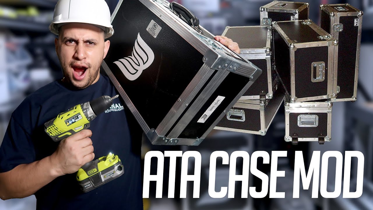 Mobile DJ Tips: Flight Case Mod for fast Load-In