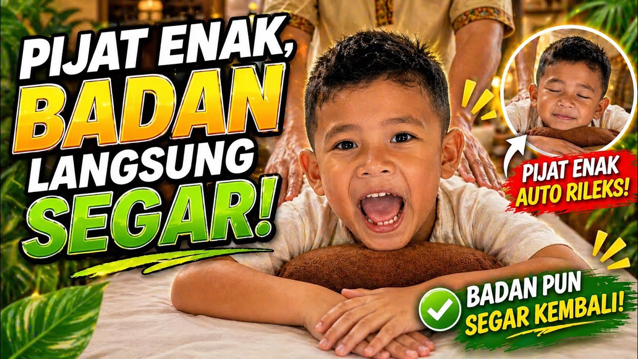 Pijat Bayi Terasa Enak Sampai Ketiduran — Pijat Fisioterapi untuk Anak