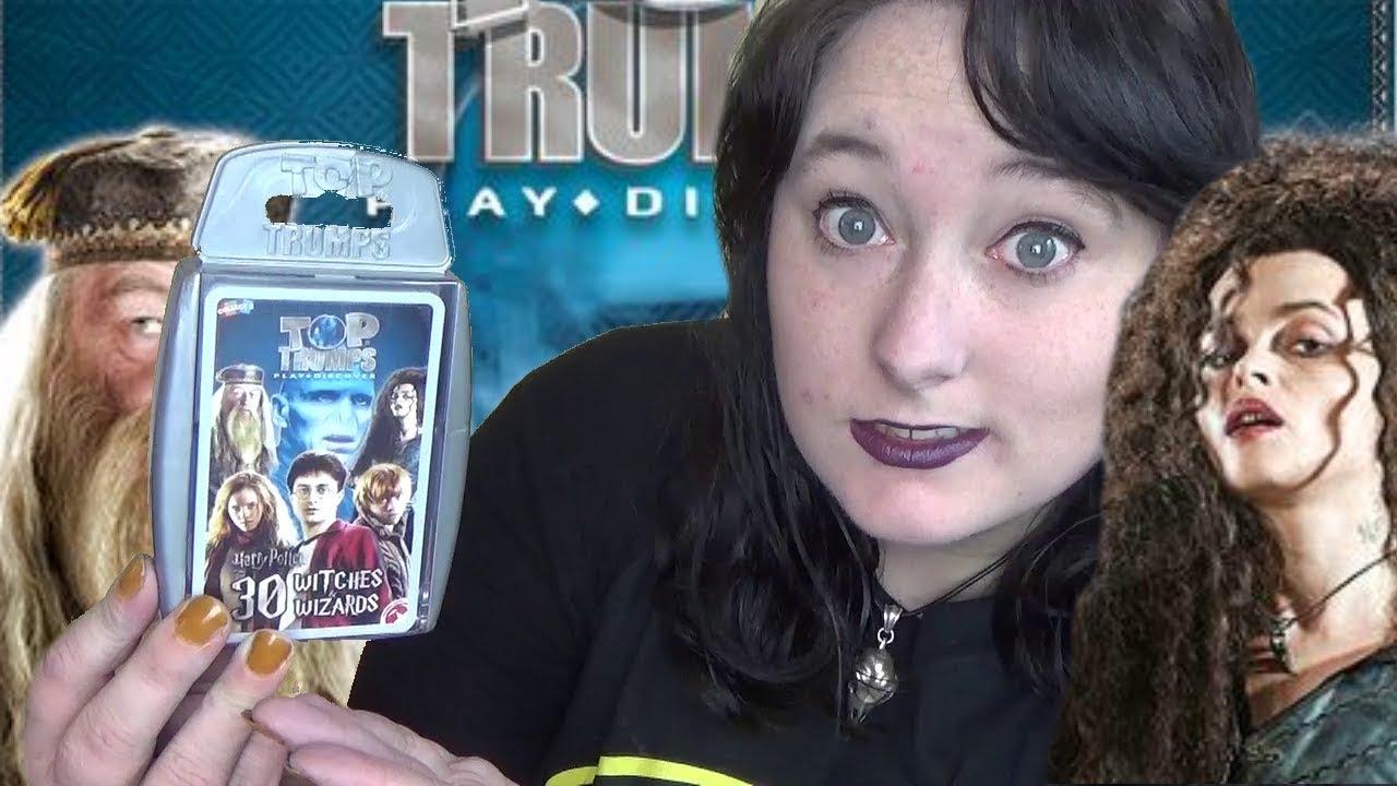 ASMR Harry Potter Witches & Wizards Top Trumps! Quiet Video for Relaxation and Help with Sleeping