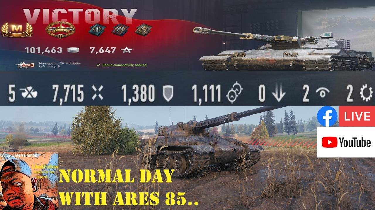 Normal day With Ares 85(Bonus game Type 68)