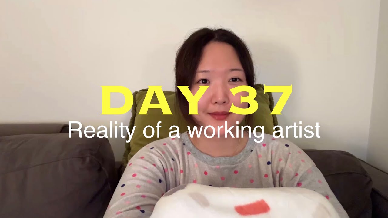 Day 37 of raw artist vlog: reality of a working artist 