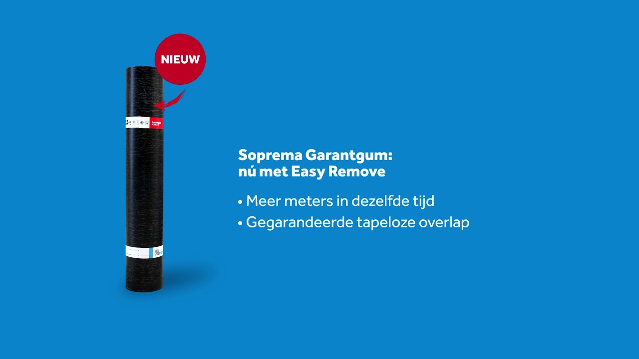 Soprema presenteert Easy Remove®