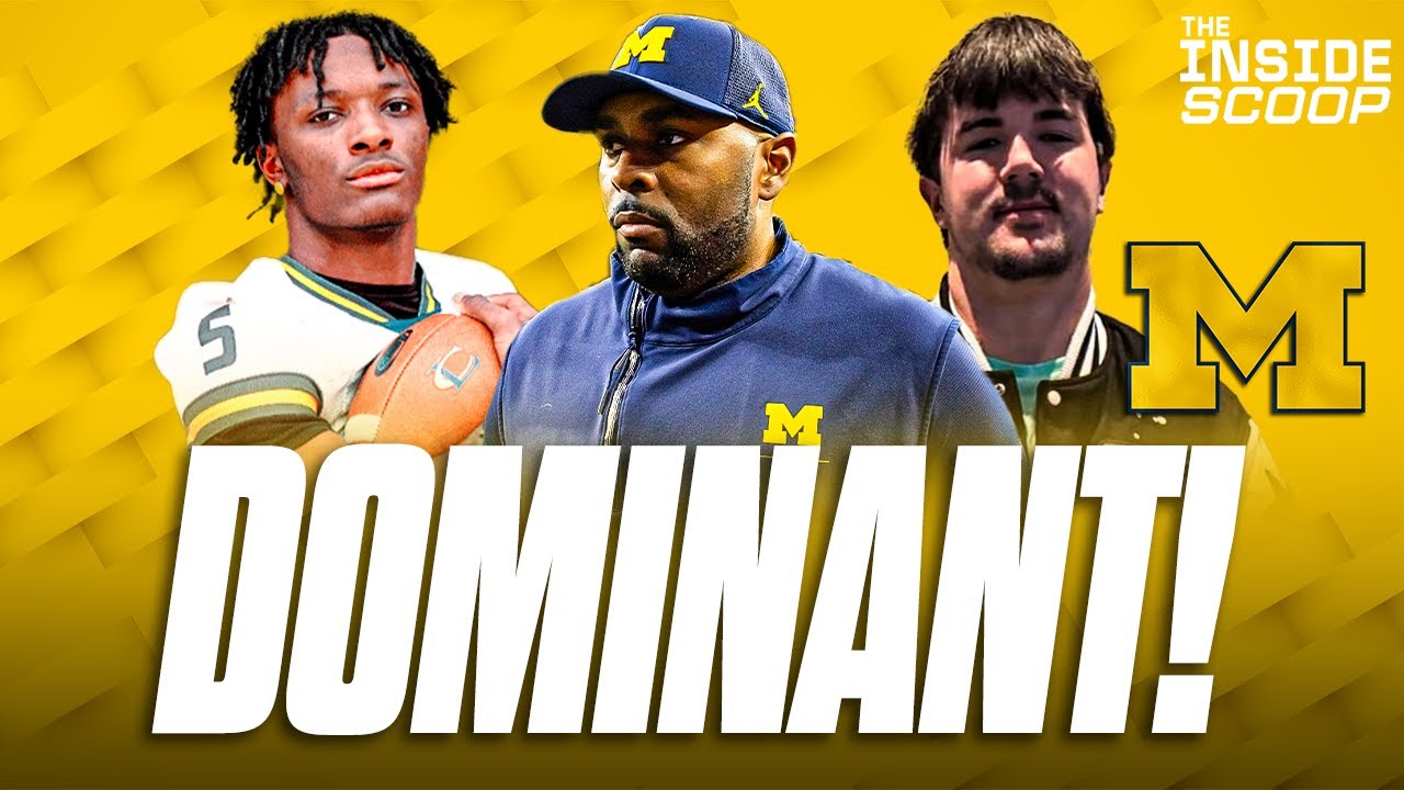 Michigan NOT Playing Around -- Pushing for No. 1 Class! | Wolverines Recruiting MOMENTUM