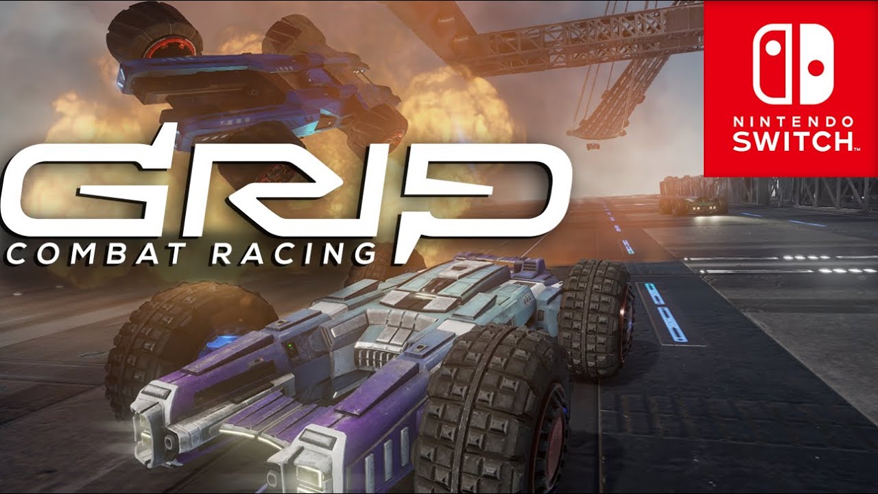 GRIP Combat Racing Nintendo Switch Gameplay