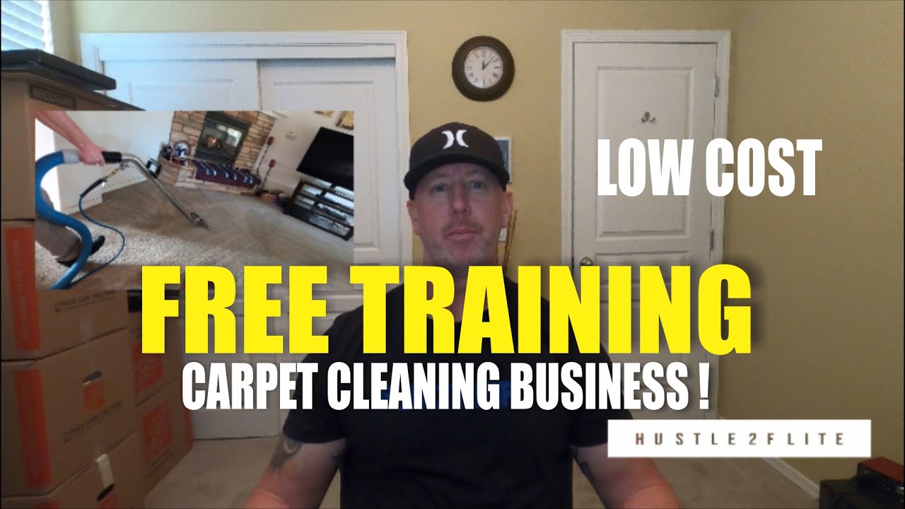 How To Start A LOW COST Carpet Cleaning Business in 2024