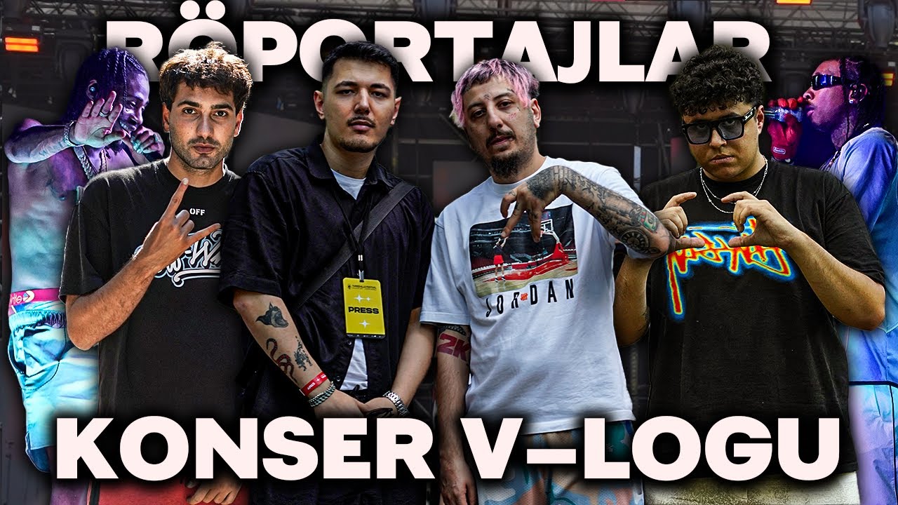 TYGA KONSER VLOGU, RÖPORTAJLAR VE DAHA FAZLASI
