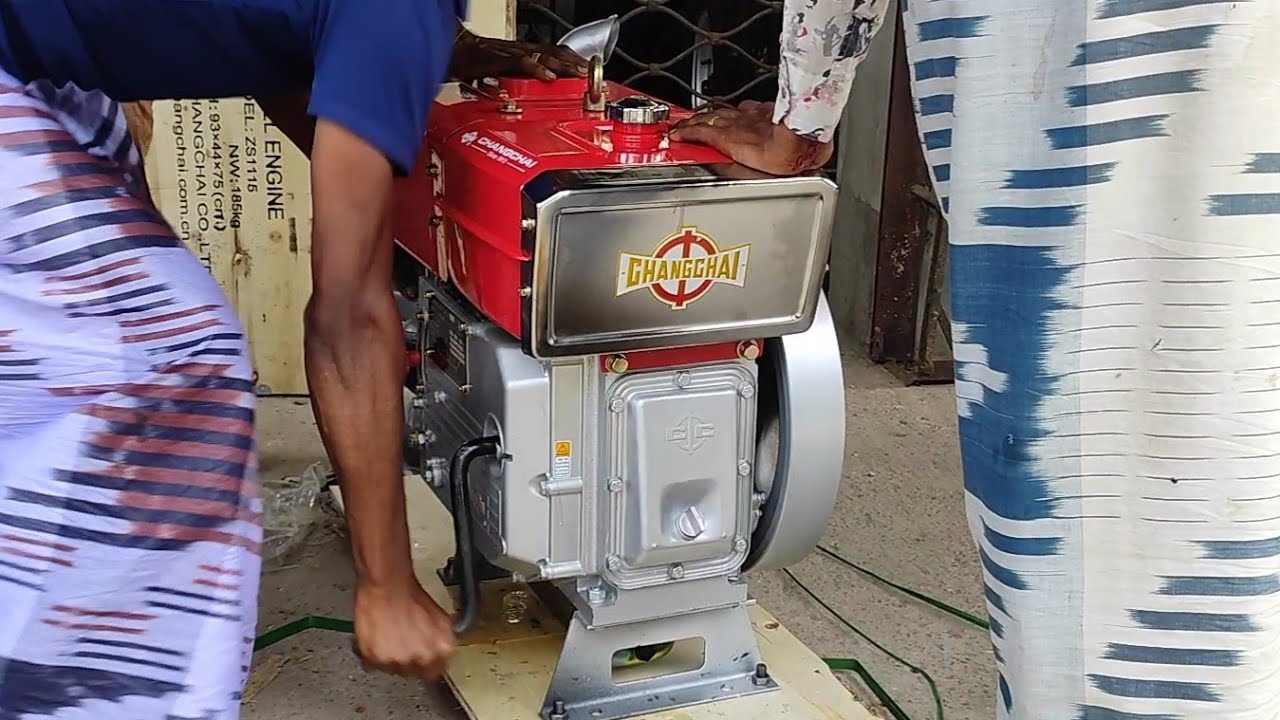 নতুন মেশিন সাজানো, পানি ছেচা সেলো মেশিন,পাওয়ার টিলার মেশিন #jeka_bhai