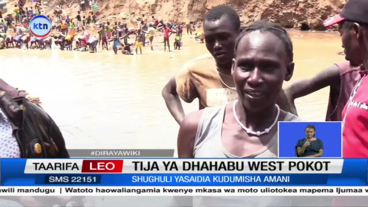 Wakazi wakimbilia uchimbaji dhahabu katika mpaka wa West Pokot na Turkana