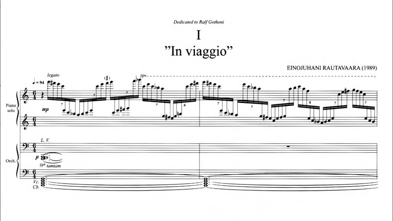 Einojuhani Rautavaara - Piano Concerto No.2
