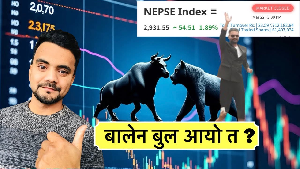  22-03- 2026 | बुल सुरू भयो त?NEPSE📈 Daily Market Update Analysis Technical by Shankalpa Dhakal✅
