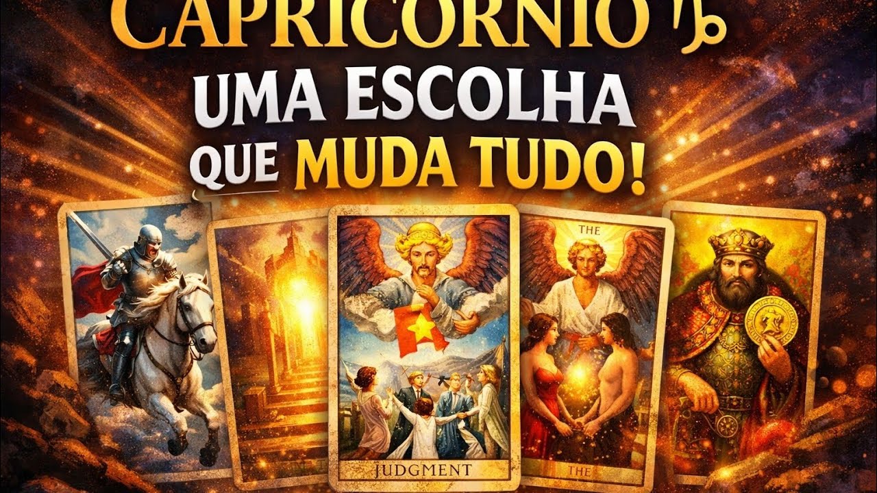 CAPRICÓRNIO ♑ – Essa escolha muda o rumo da sua vida | Tarot Atemporal