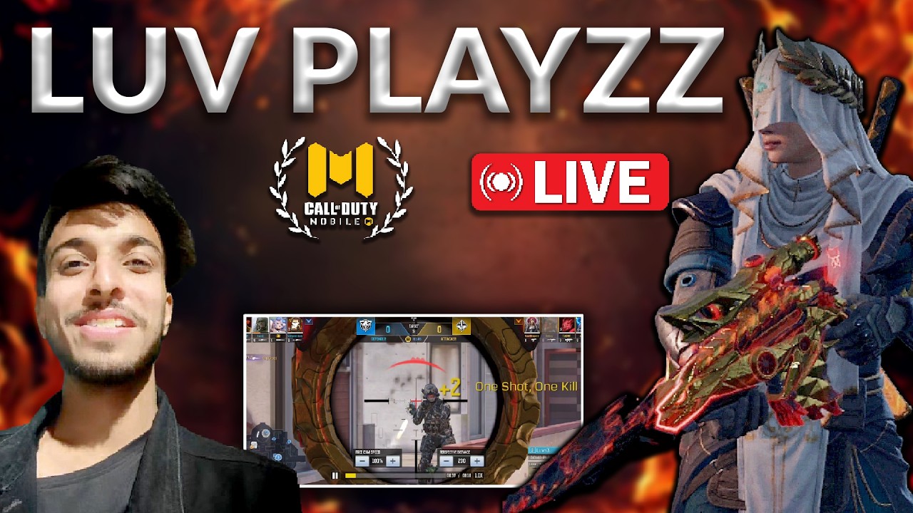 🟥 VMP & RUS TO LEADERBOARD 🔥 |  CODM LIVE | MULTIPLAYER | LUV PLAYZZ🔥