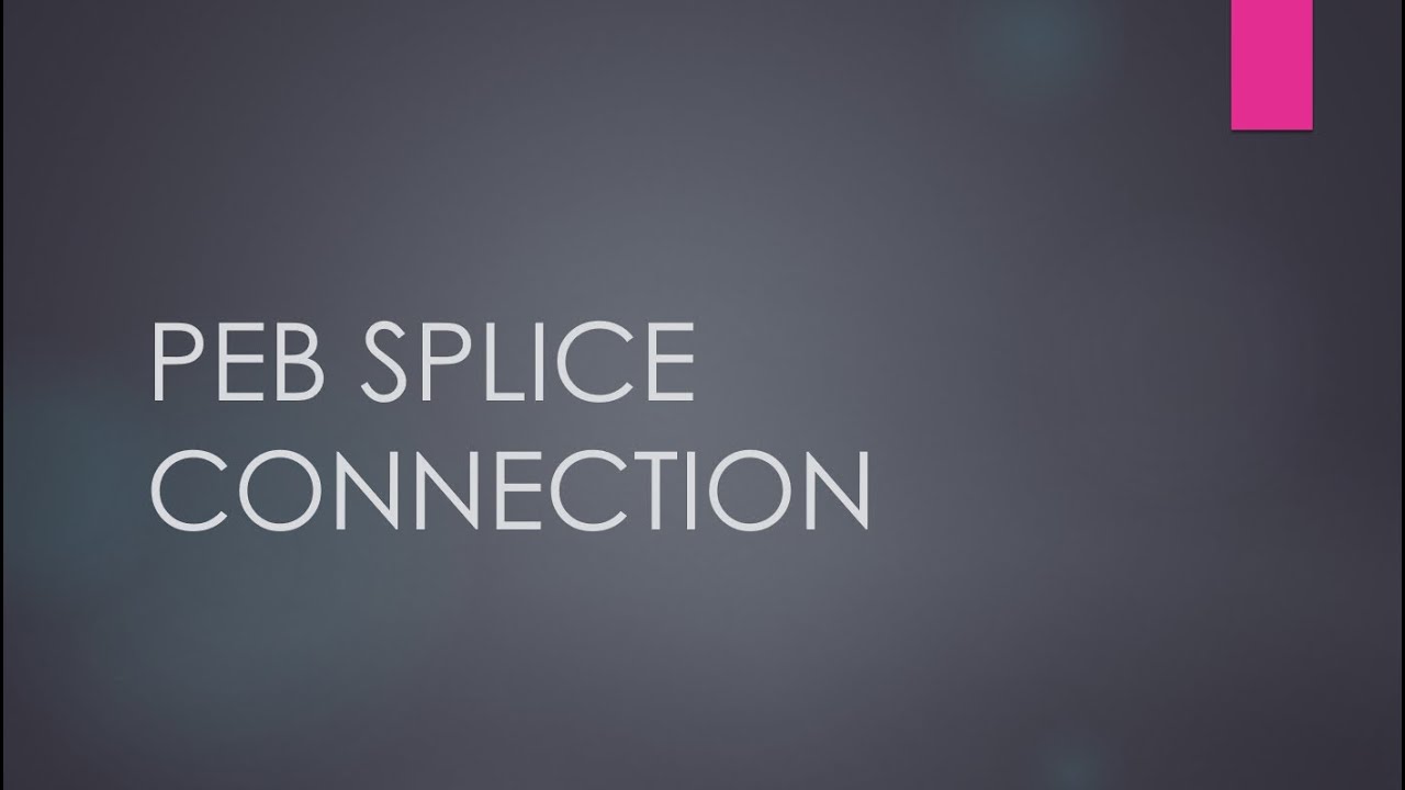PEB splice connection | Tekla | PEB | PEMB