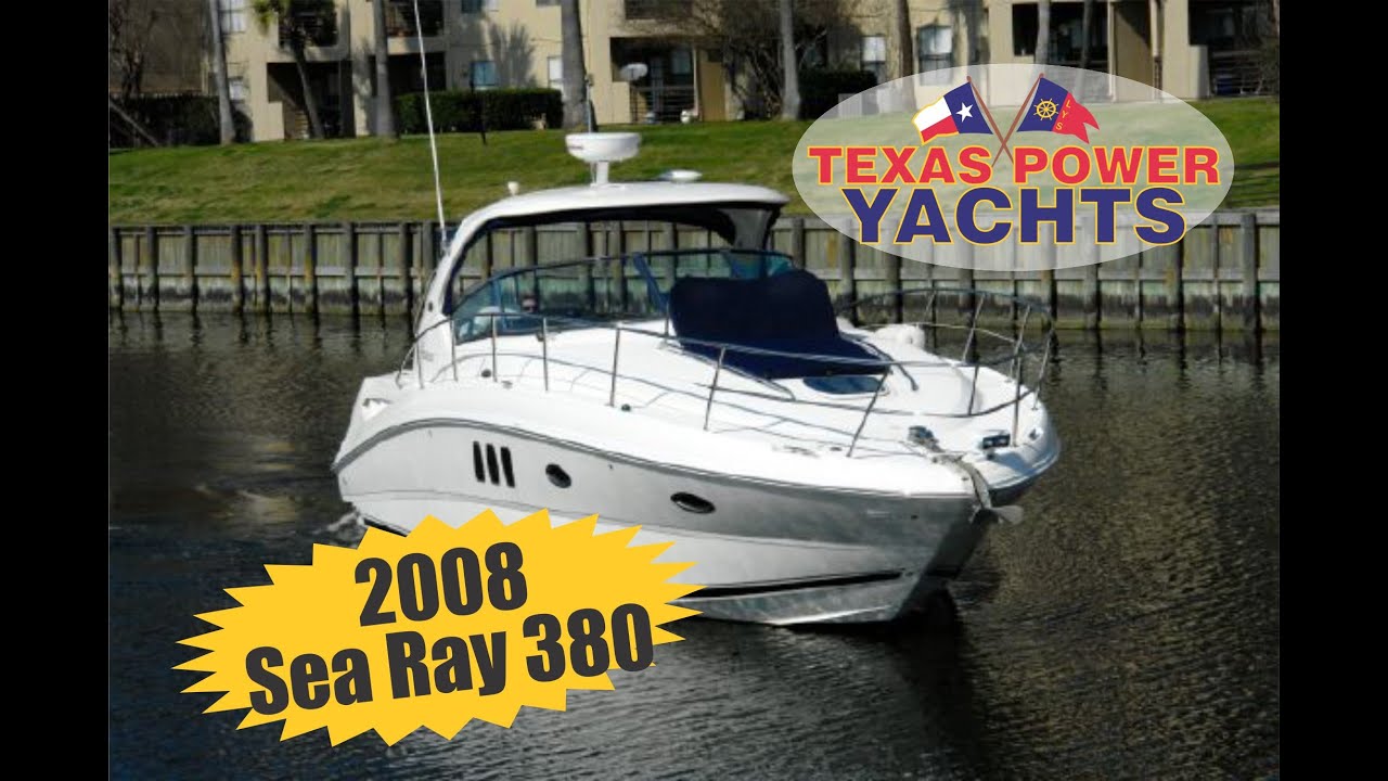2008 Sea Ray 380 Express Cruiser for sale at Texas Power Yachts