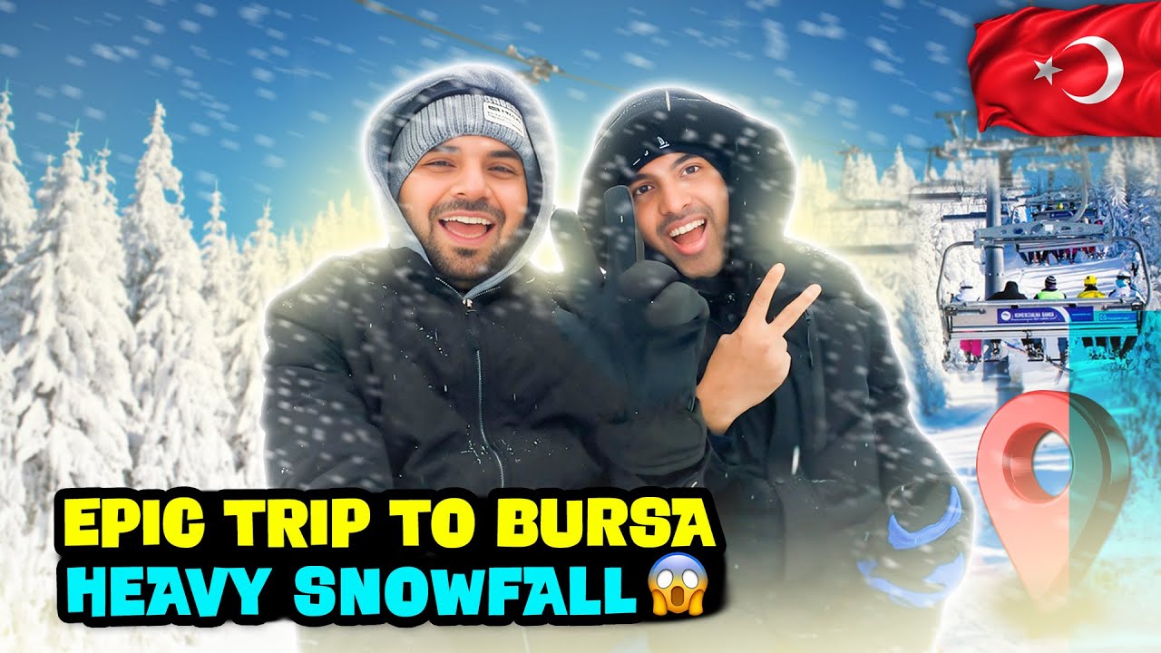 Istanbul to Bursa Day Trip | Bursa Cable Car, Ski Resort, Snowfall, & Delicious Food Tour