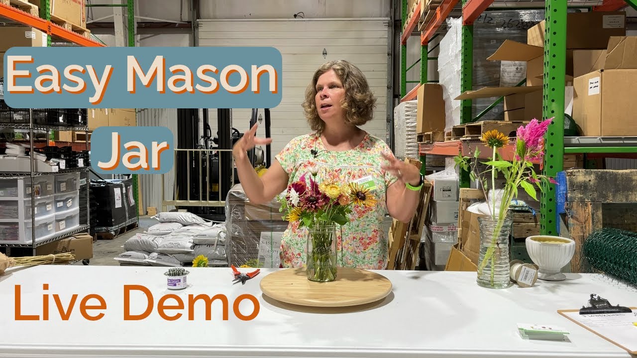 Mason Jar Centerpieces Made Easy Live Demo: A Beginner's Guide