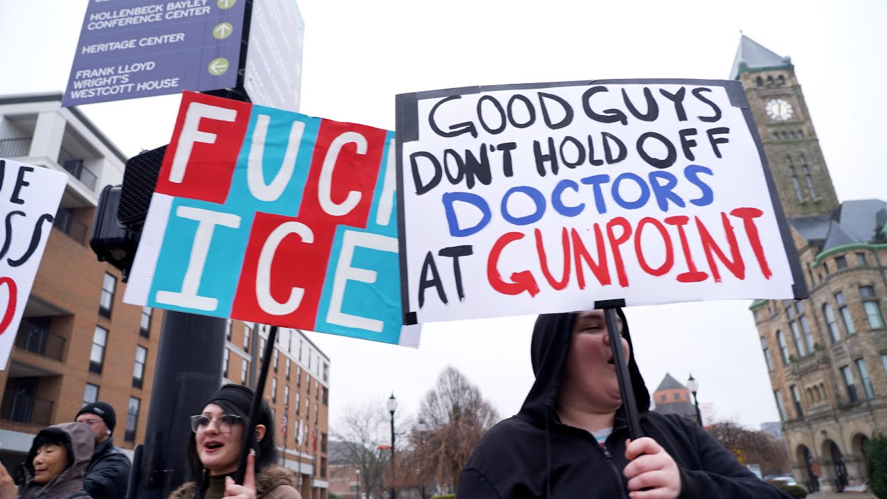 NO ICE PROTEST SPRINGFIELD OHIO Jan 10th 2025