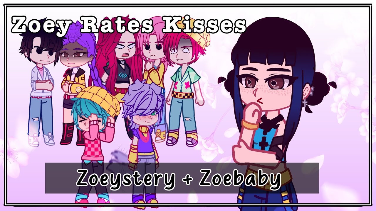 🩵 Zoey Rates Kisses // Kpop Demon Hunters // Filler // Zoeystery + Zoebaby 💜