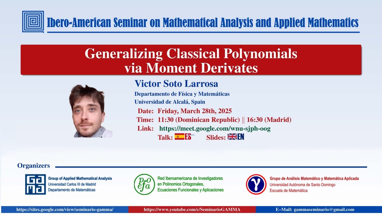 Generalizing Classical Polynomials via Moment Derivates. Victor Soto Larrosa