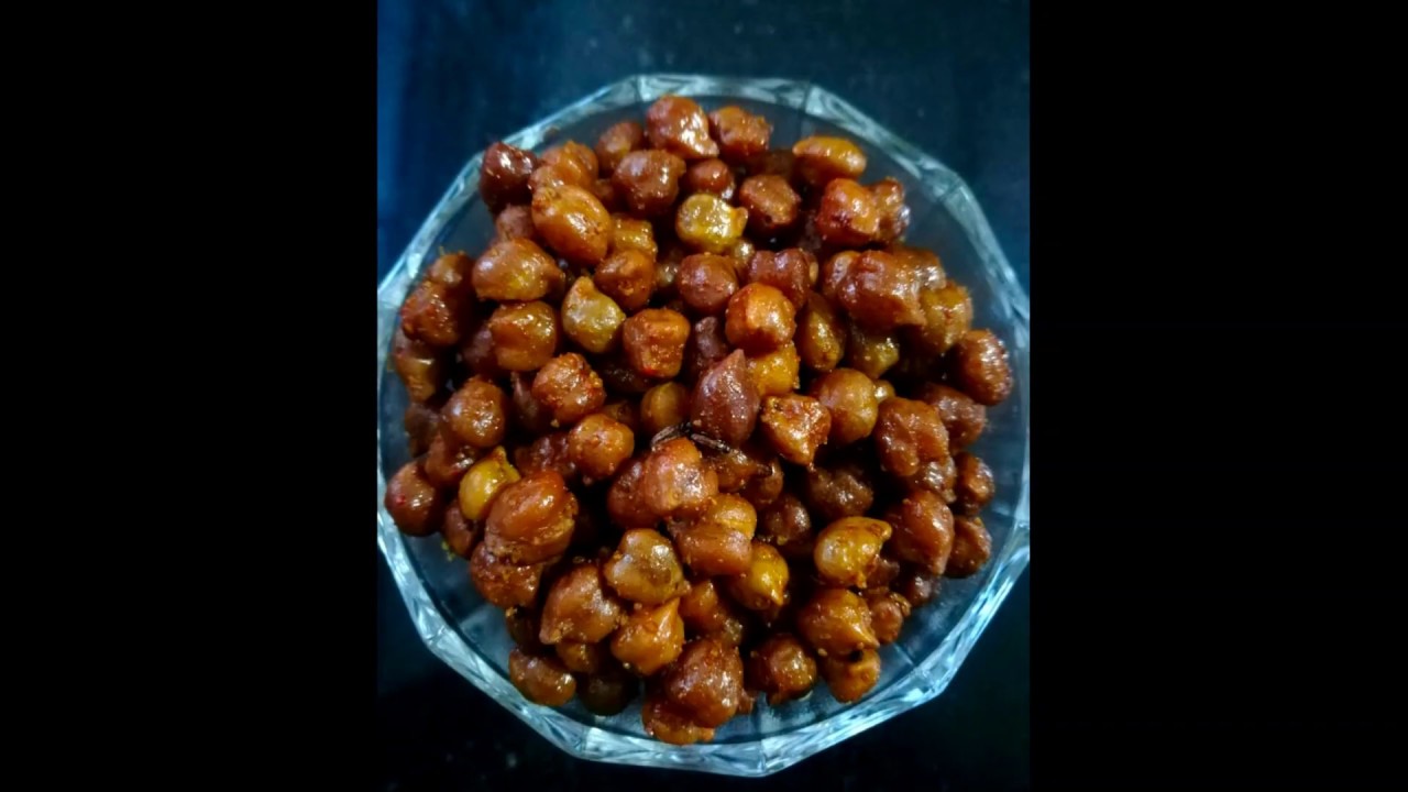 Kala Chana recipe vidoe: How to make quick and easy dry spiced black chickpeas