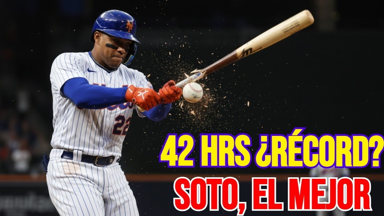 ¿42 HRs, Récord? El Mejor Año de Juan Soto con los Mets 🤩