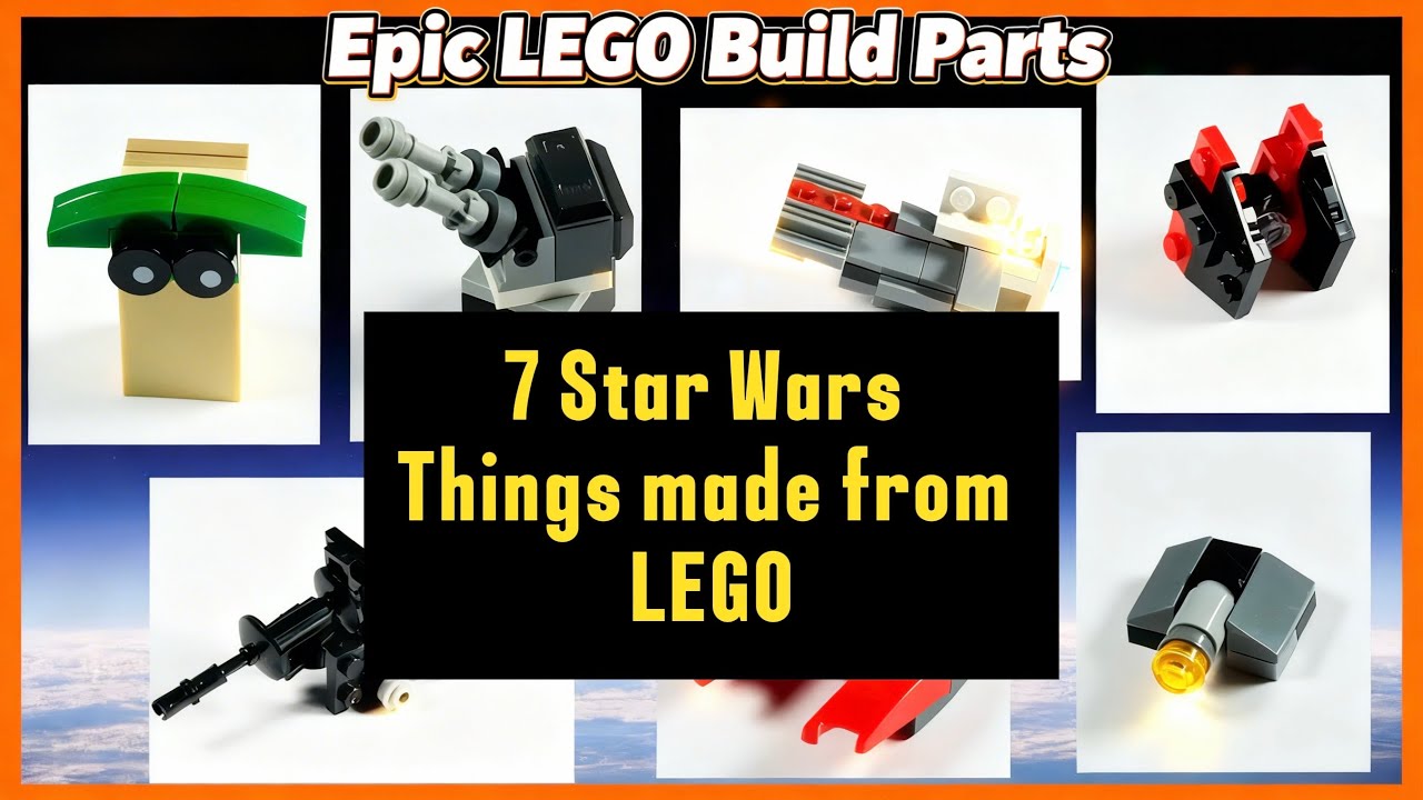7 Star Wars things made from Lego
