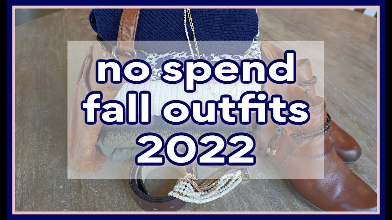 FALL 2022 🍁🧣 | SHOP your Closet for New Outfits | No spend outfits