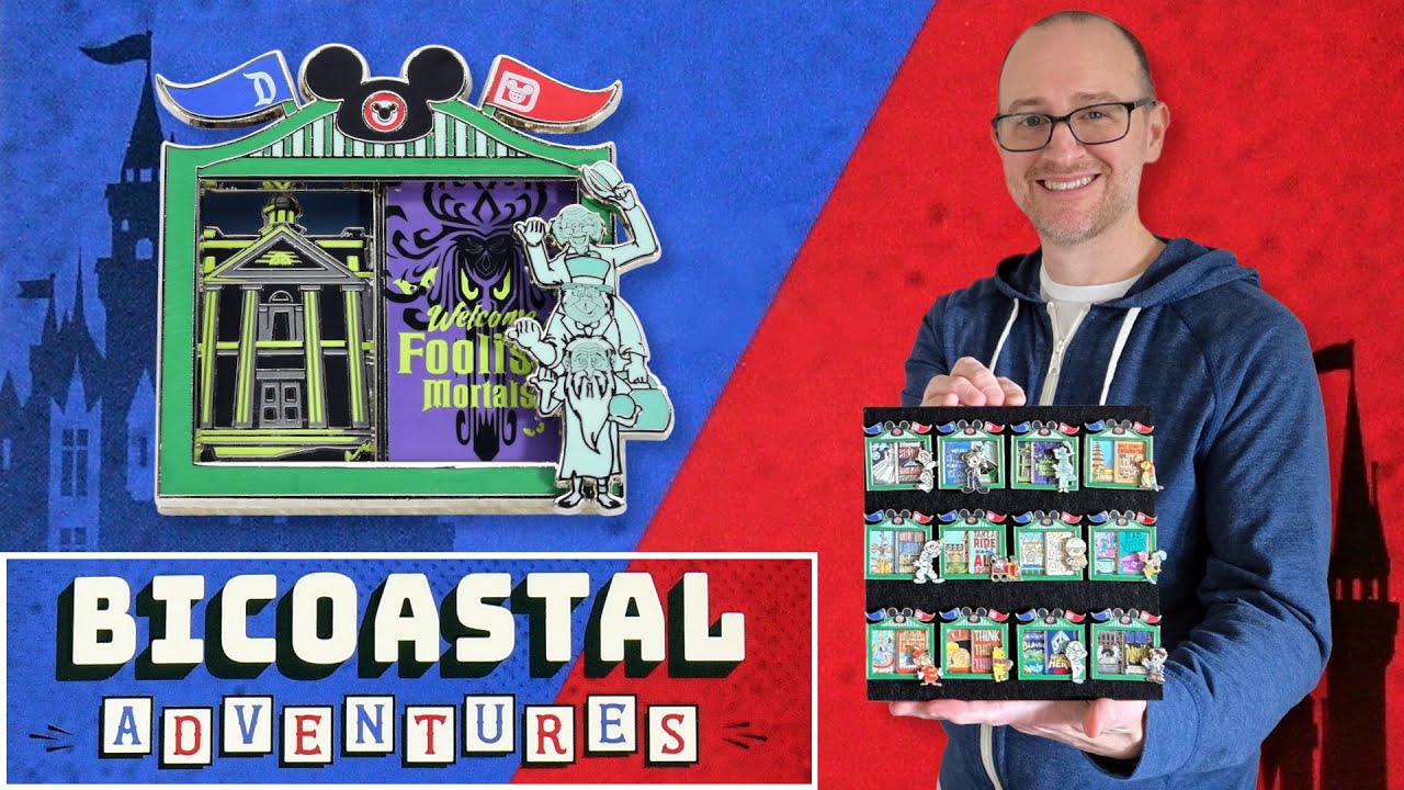 Disney Bicoastal Adventures – Complete Series - Disney Pins