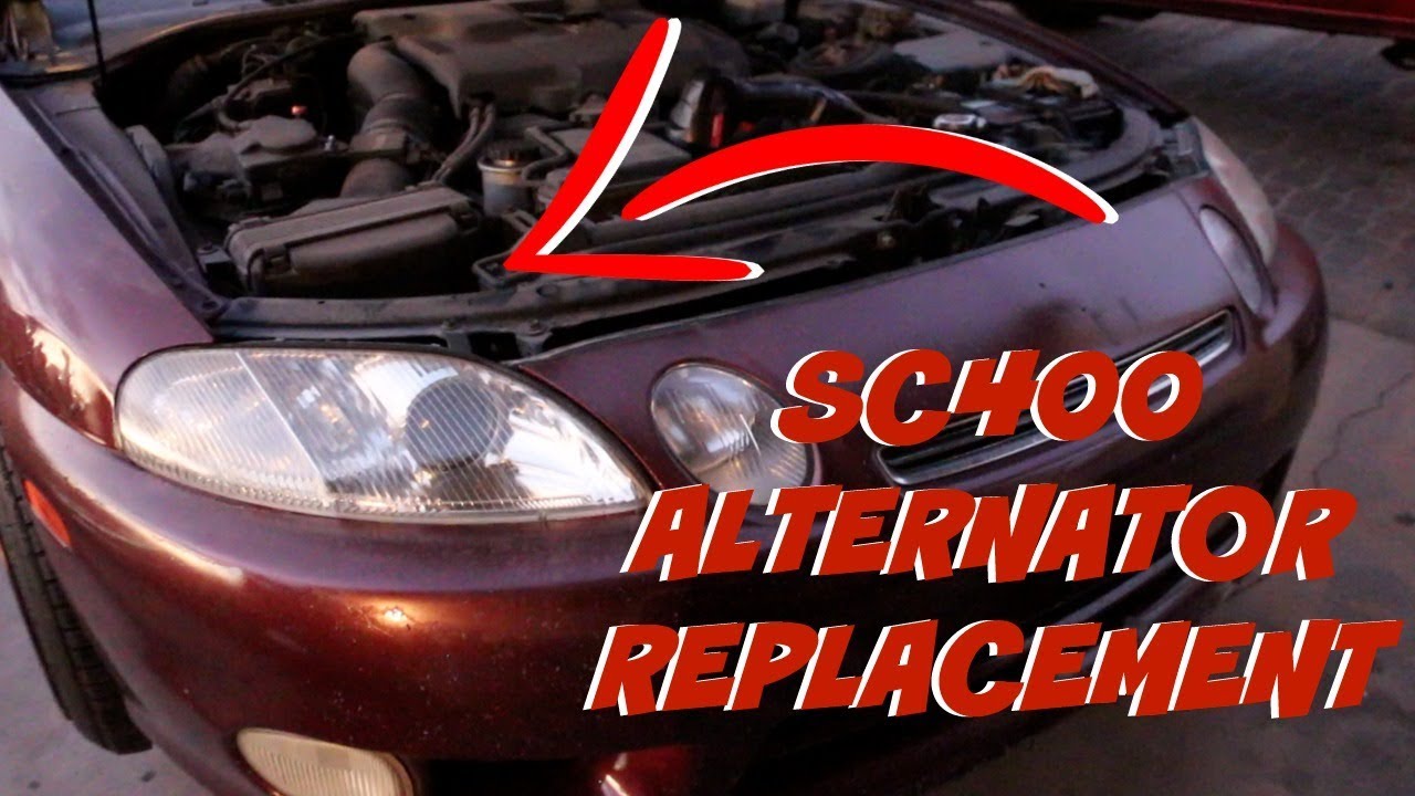 ЗАМЕНА ГЕНЕРАТОРА LEXUS SC400 / 1UZFE