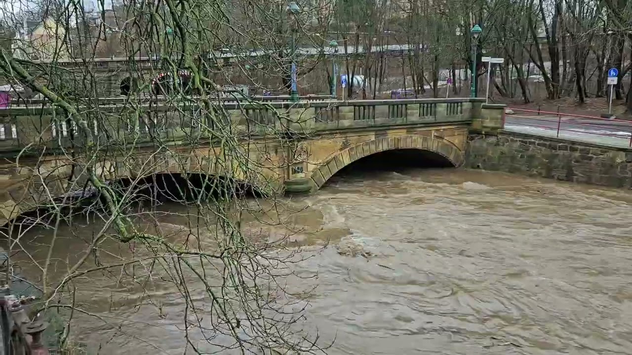 Hochwasser Chemnitz 24.12.23