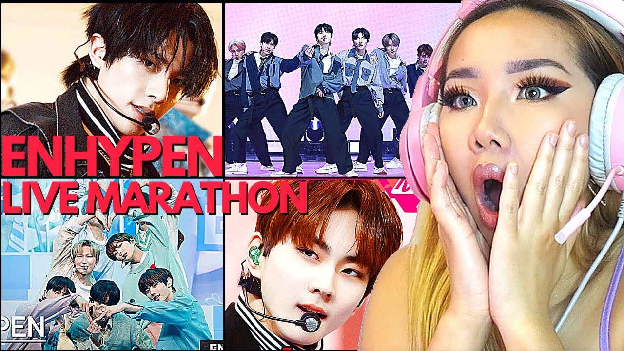 ENHYPEN LIVE MARATHON! 🎡 'MIXED UP' 💙 'NOT FOR SALE' 😵 'DRUNK:DAZED' 👦🏻 'LET ME IN' | REACTION