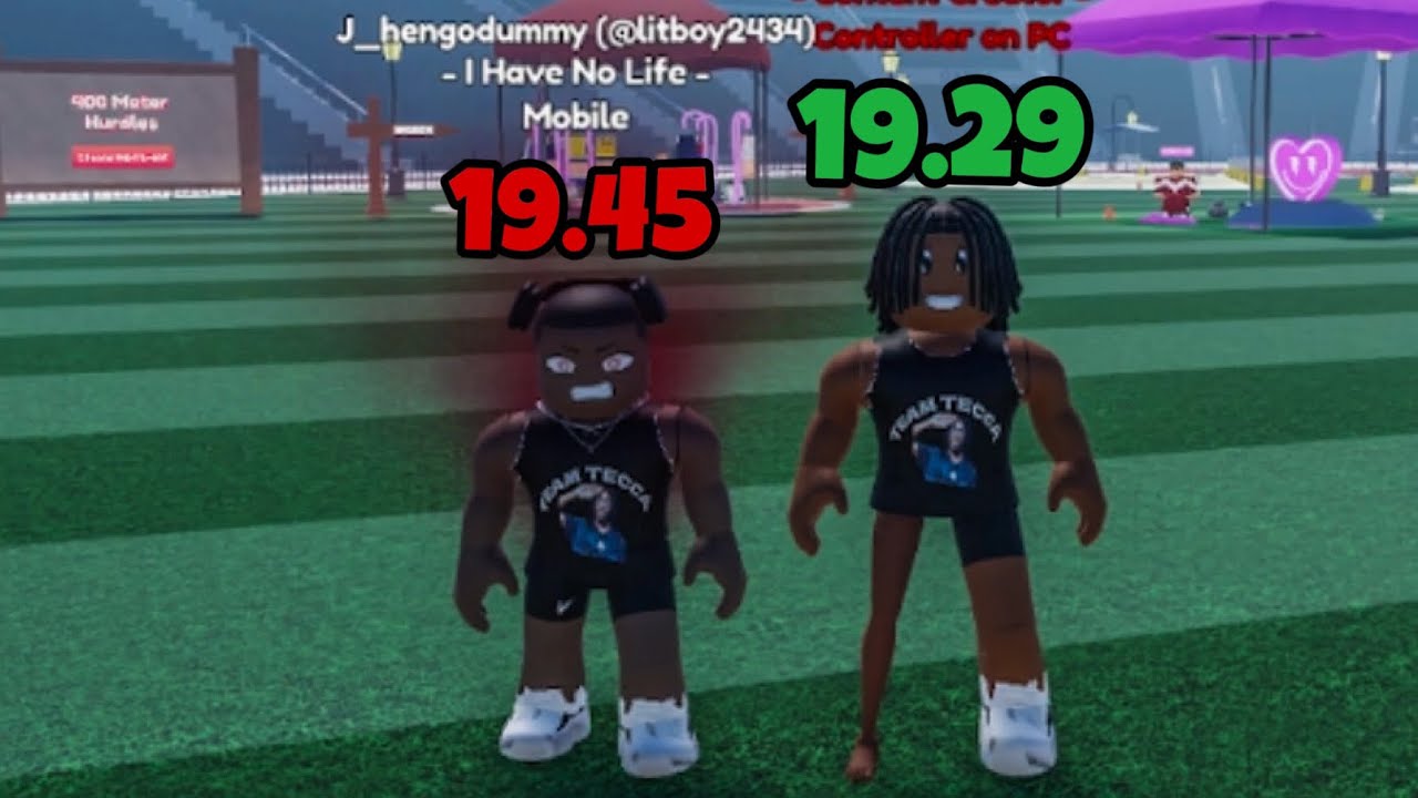 Мне сделали операцию на ноге в Roblox Track and Field Infinite, чтобы бегать быстрее
