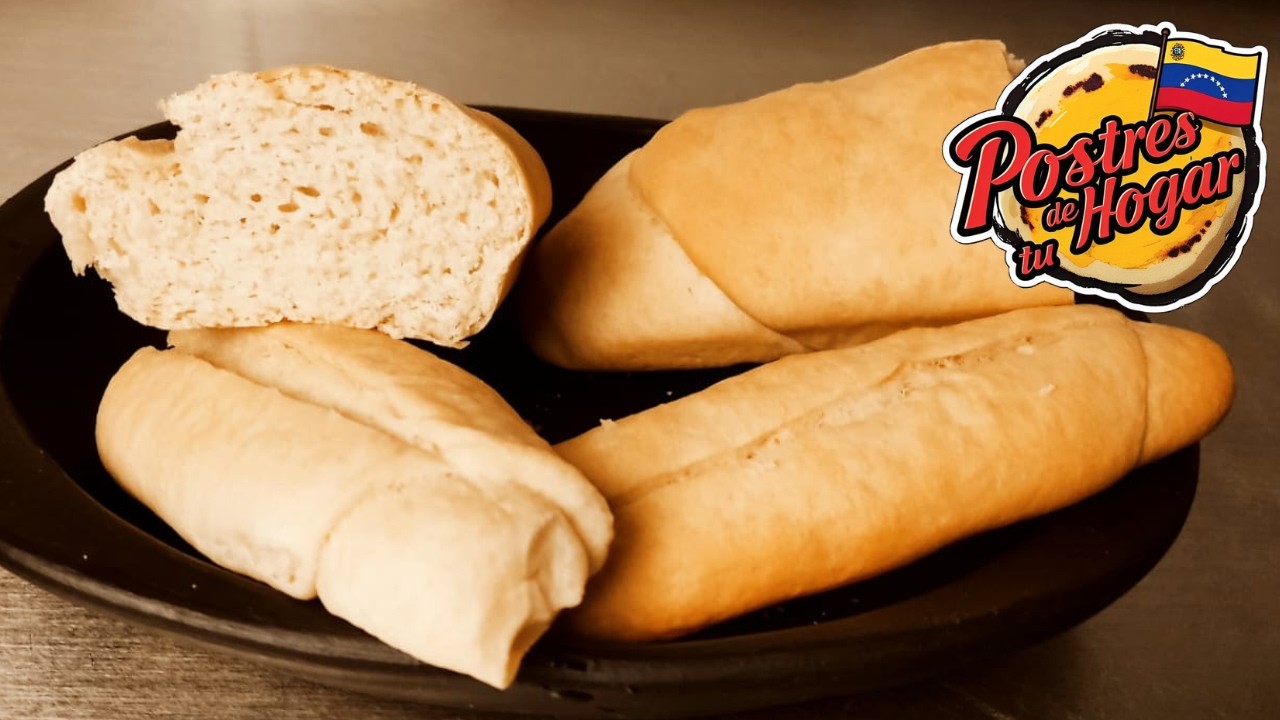 🥖 Pan Francés Casero, Fácil y Rápido - Receta Venezolana 🥖