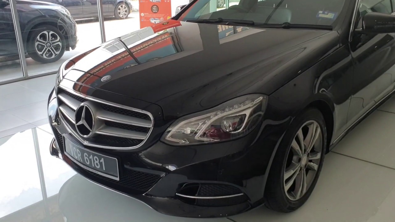 Used Car: 2013 Mercedes-Benz E-Class E 200 (W212), 83,000km, RM165k | EvoMalaysia.com