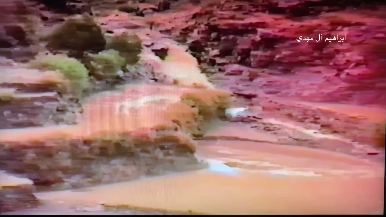 مناظر طبيعية من السودة بعد المطر عام ١٤٠٧ هـ