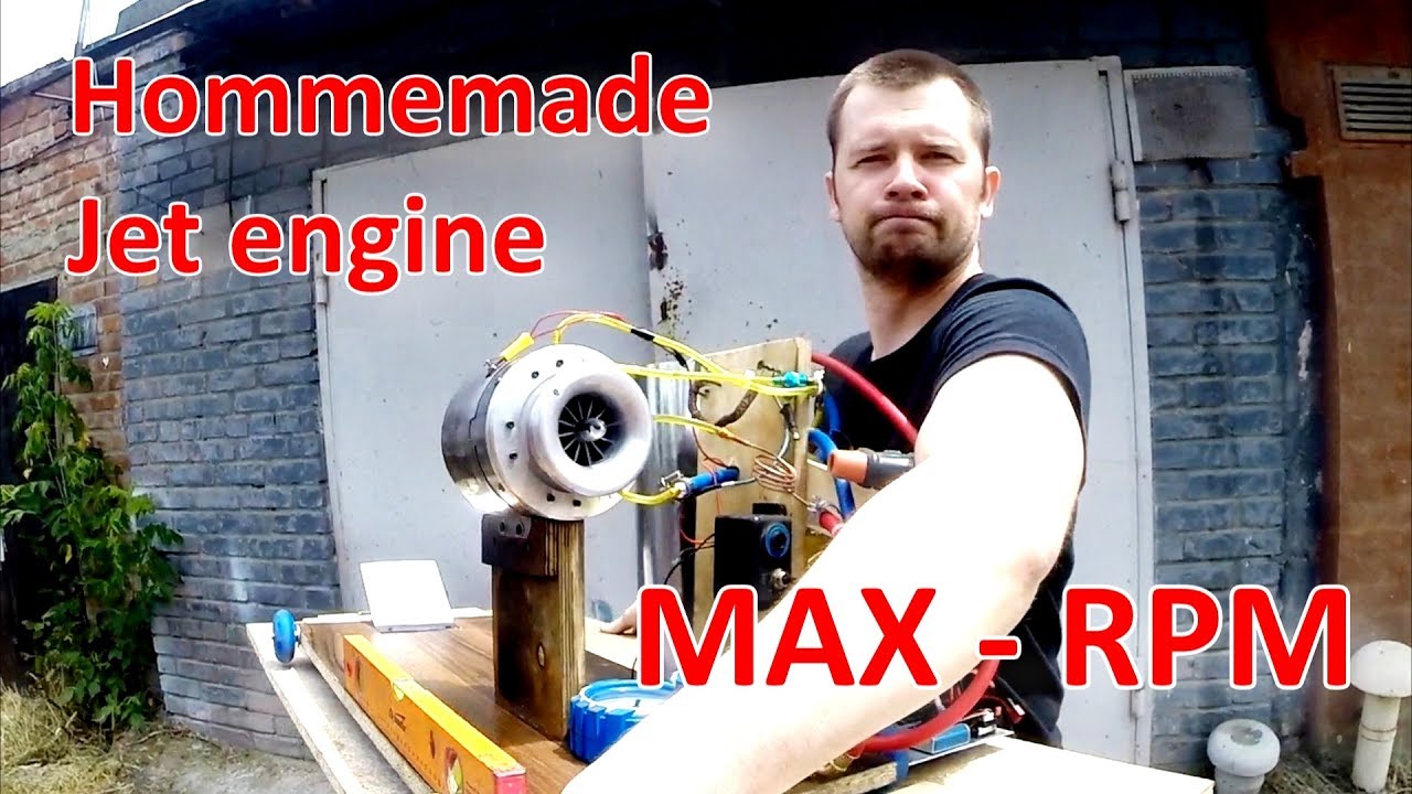 Homemade Jet Engine - Самодельный ТРД