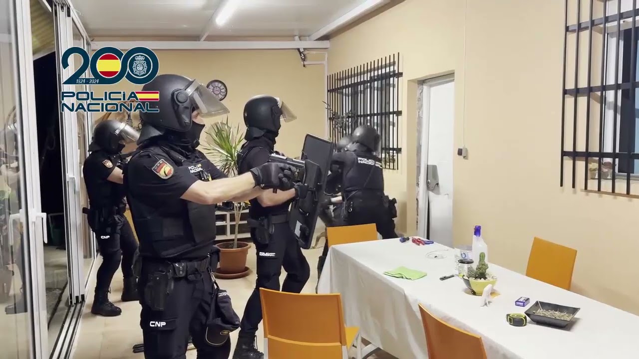 Desarticulada una célula del “Balkan Cartel” en una fortaleza que producía marihuana
