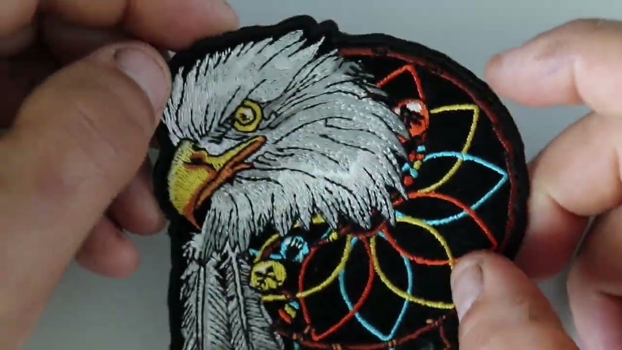 Eagle Dreamcatcher Iron on Patch