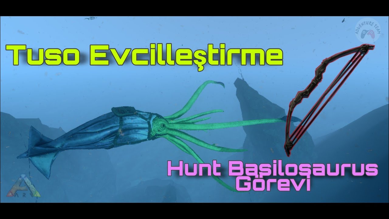 Tuso Evcilleştirme & Hunt Basilosaurus| Ark Mobile